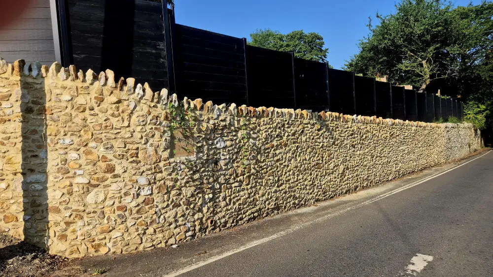 Historic Wall Rebuild
